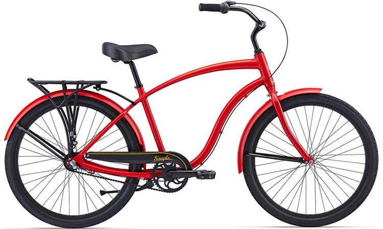 Велосипед Giant Simple 3 26" (2016) 2016 Red